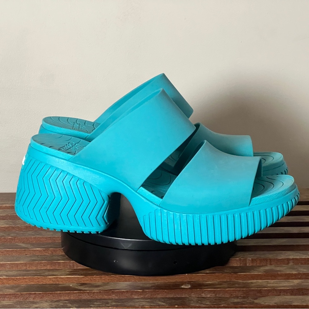 Sorel Women’s Ona Streetworks Slide Heel Sandals EUC — Size 12